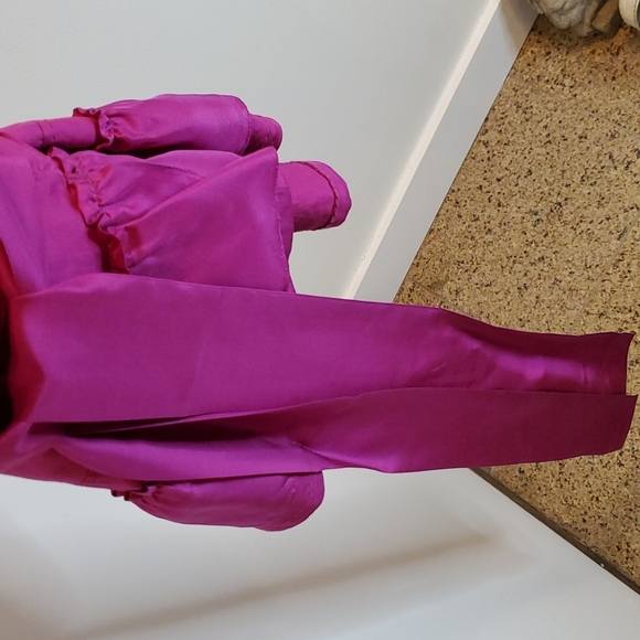 Diane von Furstenberg silk wrap top - Picture 5 of 10